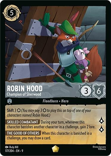 Image for Robin Hood - Champion of Sherwood (177/204) (Fabled) - Disney Lorcana