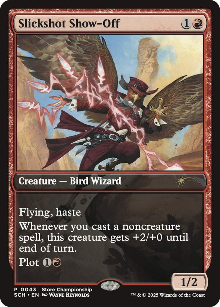 Image for Slickshot Show-Off (43) (Game Day & Store Championship Promos) - Magic: The Gathering
