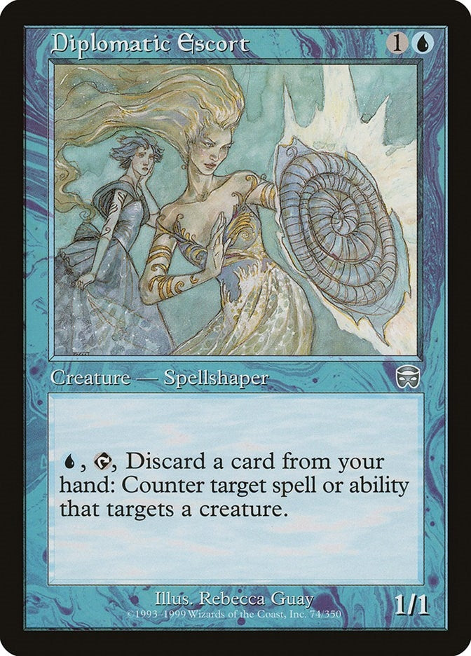 Image for Diplomatic Escort (74) (Mercadian Masques) - Magic: The Gathering