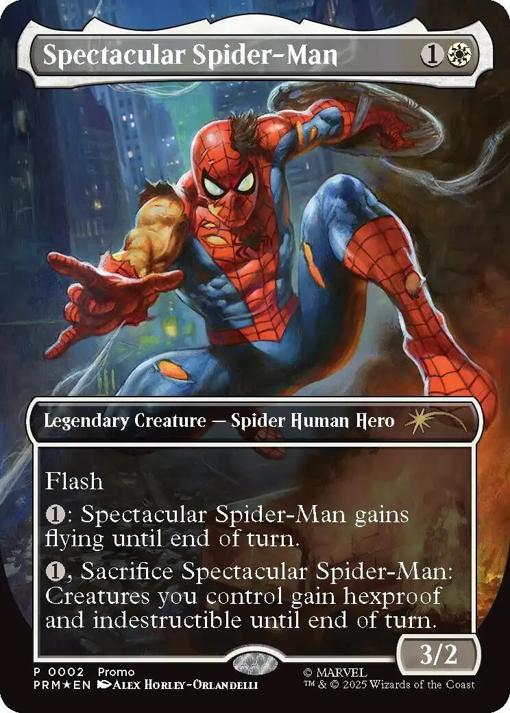 Image for Spectacular Spider-Man (Borderless) (2) (Media Promos) - Magic: The Gathering