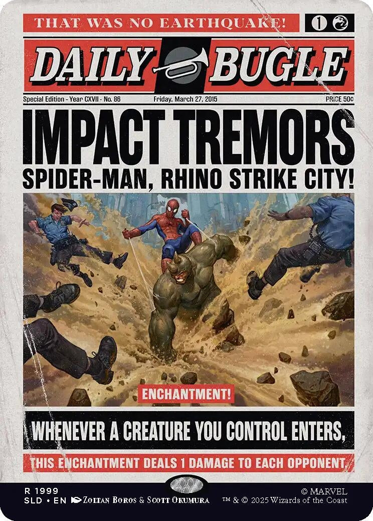 Image for Impact Tremors (1999) (1999) (Secret Lair Drop Series) - Magic: The Gathering