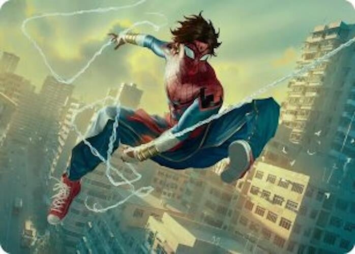 Image for Spider-Man India Art Card (31) (Art Series: Marvel's Spider-Man) - Magic: The Gathering