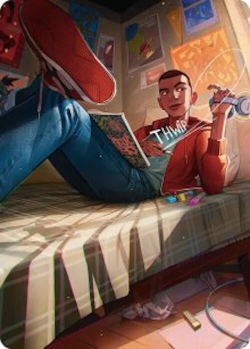 Image for Miles Morales Art Card (35) (Art Series: Marvel's Spider-Man) - Magic: The Gathering