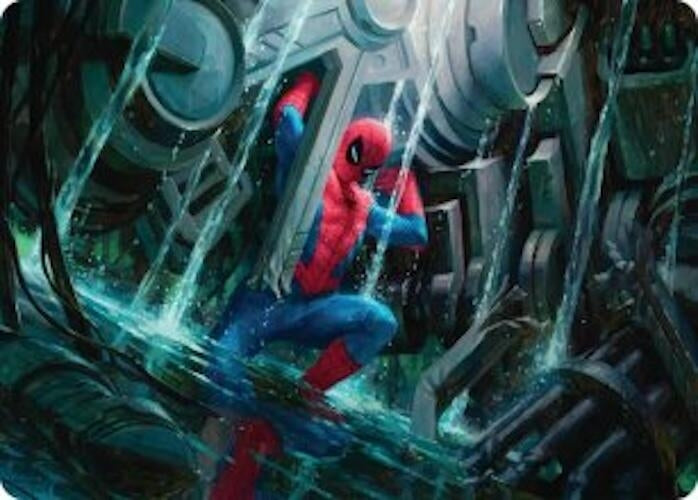 Image for Strength of Will Art Card (22) (Art Series: Marvel's Spider-Man) - Magic: The Gathering