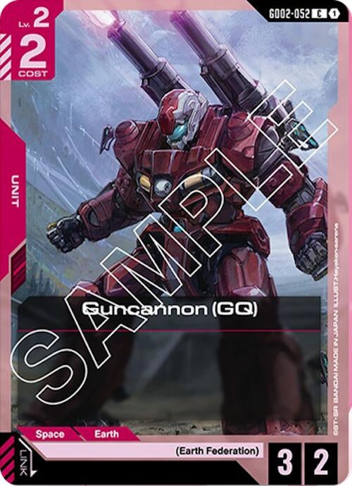 Image for Guncannon (GQ) (GD02-052) (Dual Impact) - Gundam Card Game