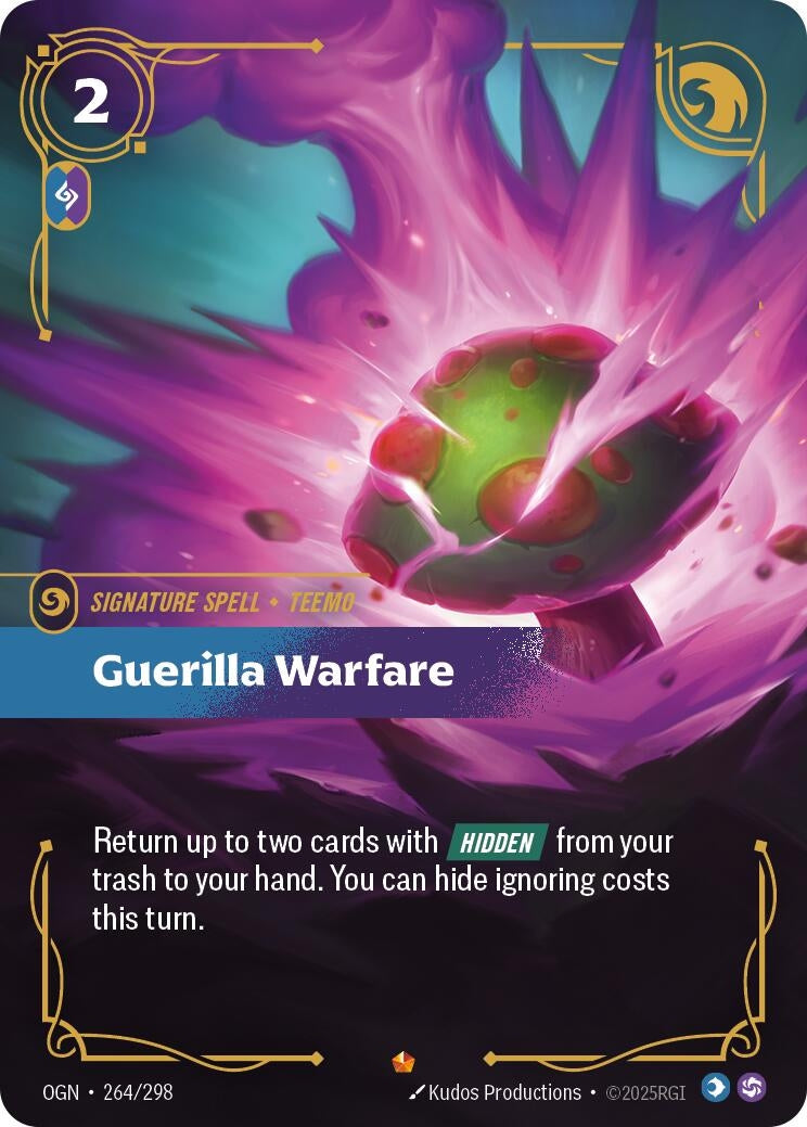 Image for Guerilla Warfare (264/298) (Origins) - Riftbound: League of Legends Trading Card Game