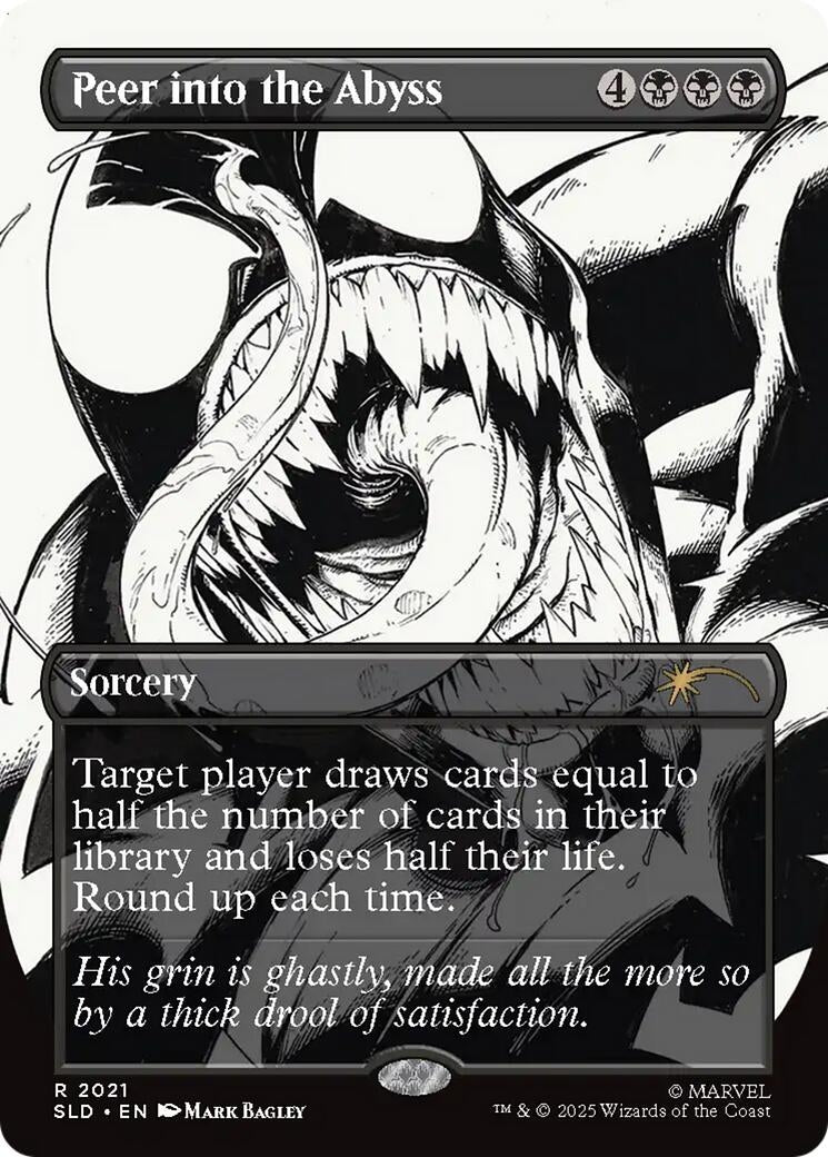 Image for Peer into the Abyss (2021) (2021) (Secret Lair Drop Series) - Magic: The Gathering