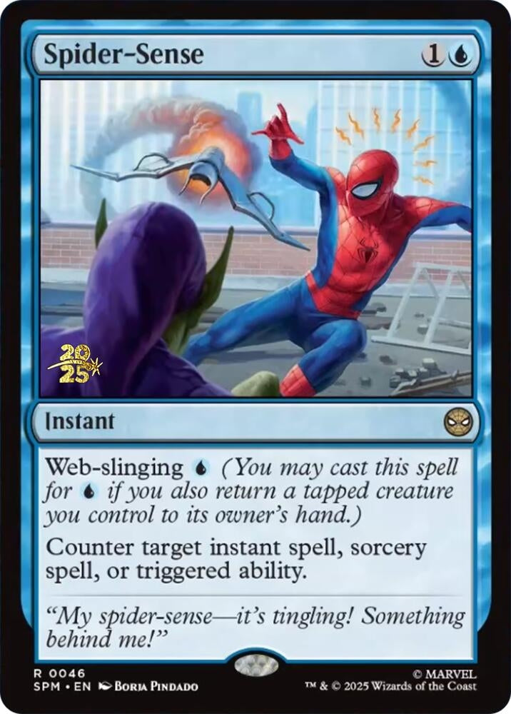 Image for Spider-Sense (46) (Prerelease Cards) - Magic: The Gathering