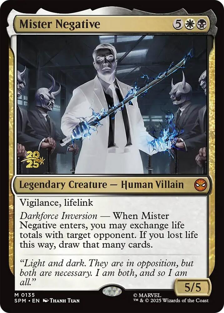 Image for Mister Negative (135) (Prerelease Cards) - Magic: The Gathering