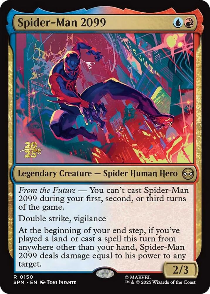 Image for Spider-Man 2099 (150) (Prerelease Cards) - Magic: The Gathering