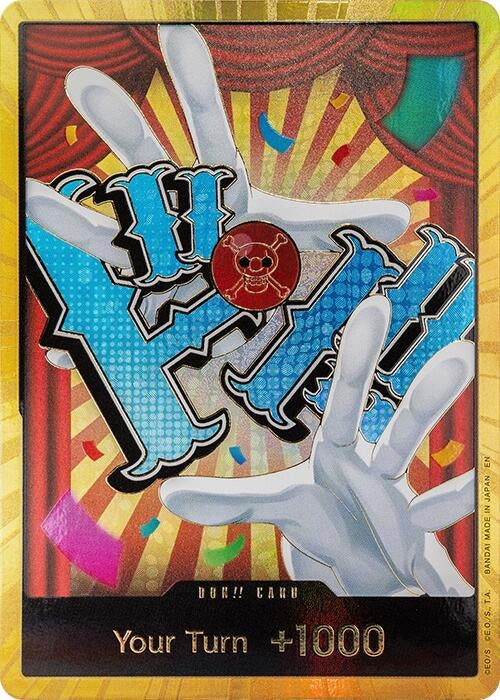 Image for DON!! Card (Buggy) (Gold) (Premium Booster -The Best- Vol. 2) - One Piece Card Game