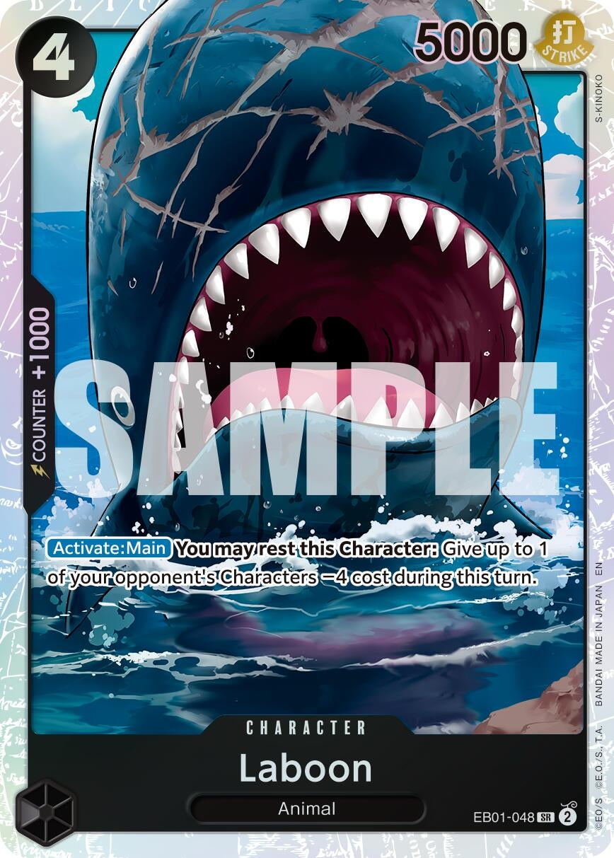 Image for Laboon (Reprint) (EB01-048) (Premium Booster -The Best- Vol. 2) - One Piece Card Game