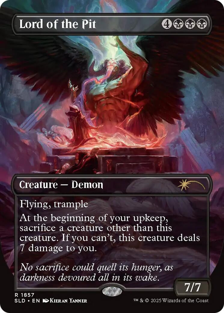 Image for Lord of the Pit (1857) (Secret Lair Drop Series) - Magic: The Gathering