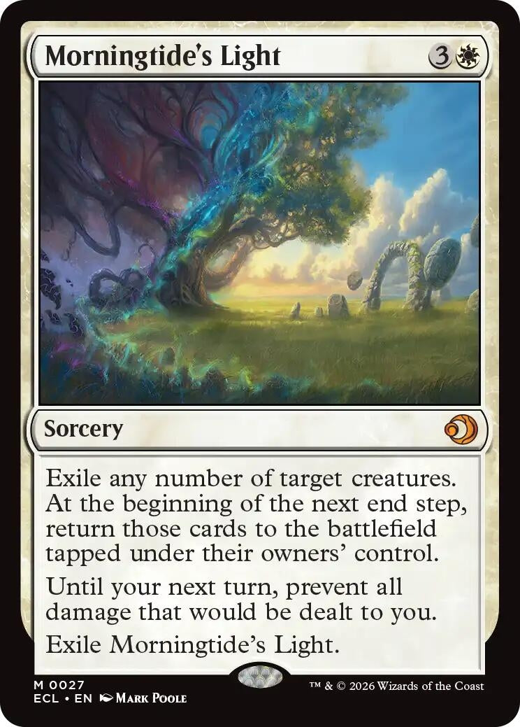 Image for Morningtide's Light (27) (Lorwyn Eclipsed) - Magic: The Gathering