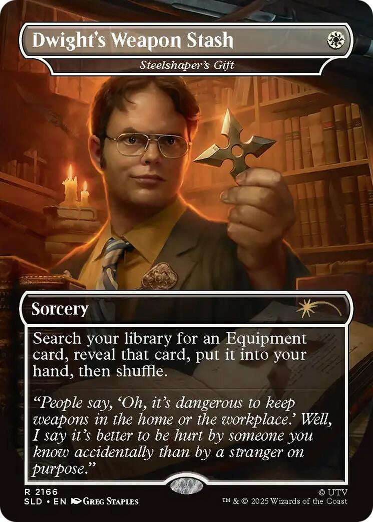 Image for Dwight's Weapon Stash - Steelshaper's Gift (2166) (Secret Lair Drop Series) - Magic: The Gathering