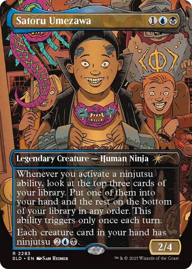 Image for Satoru Umezawa (2283) (Secret Lair Drop Series) - Magic: The Gathering