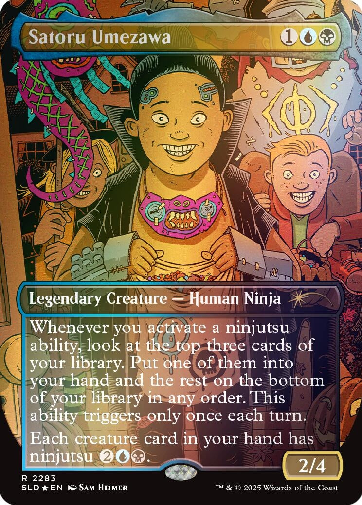 Image for Satoru Umezawa (Rainbow Foil) (2283) (Secret Lair Drop Series) - Magic: The Gathering