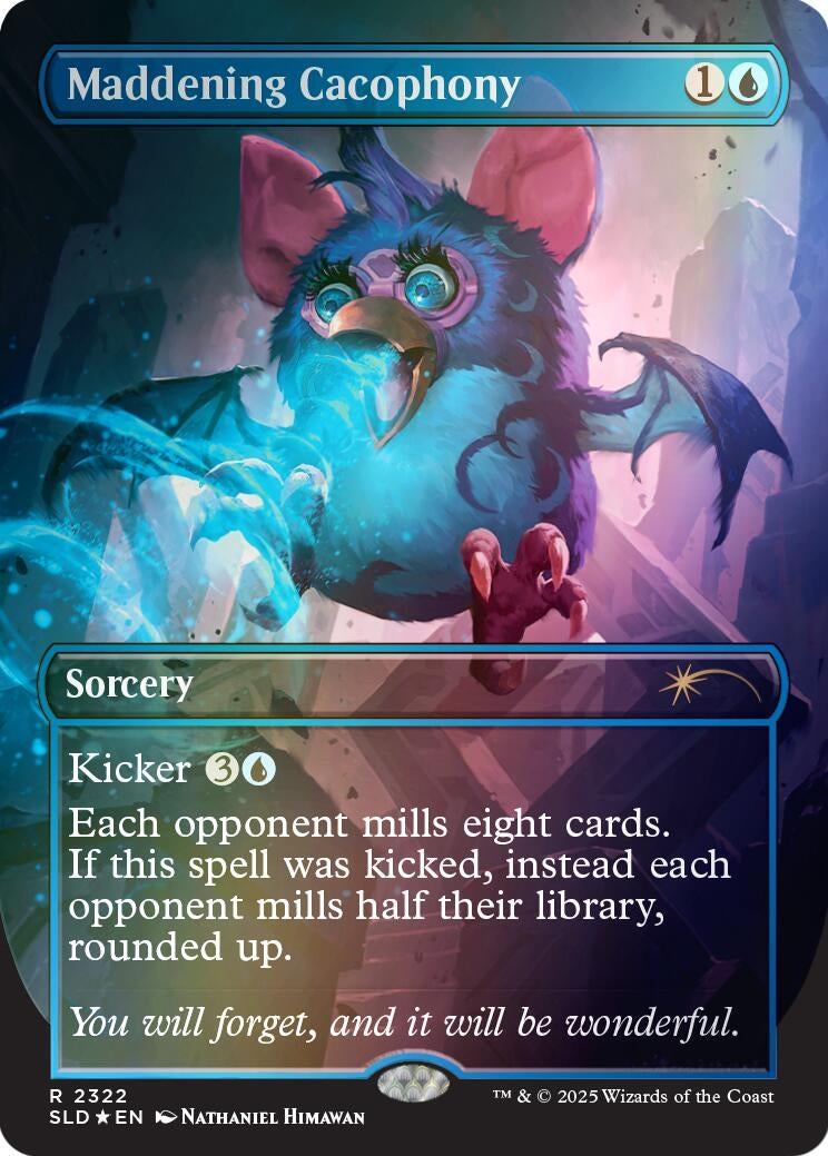 Image for Maddening Cacophony (Rainbow Foil) (2322) (Secret Lair Drop Series) - Magic: The Gathering