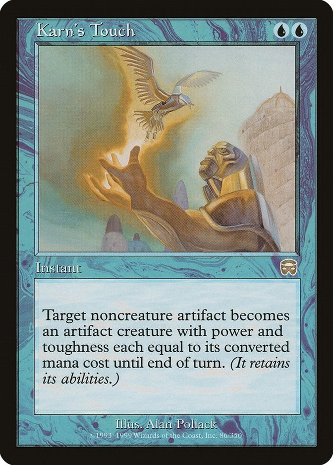 Image for Karn's Touch (86) (Mercadian Masques) - Magic: The Gathering