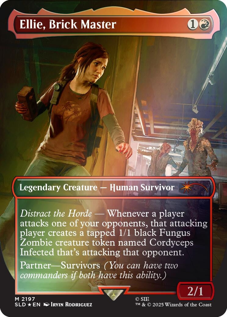 Image for Ellie, Brick Master (Rainbow Foil) (2197) (Secret Lair Drop Series) - Magic: The Gathering