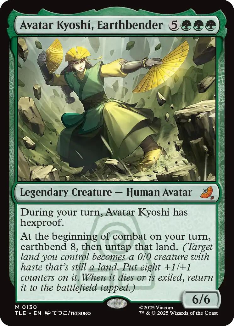 Image for Avatar Kyoshi, Earthbender (130) (Avatar: The Last Airbender: Eternal-Legal) - Magic: The Gathering