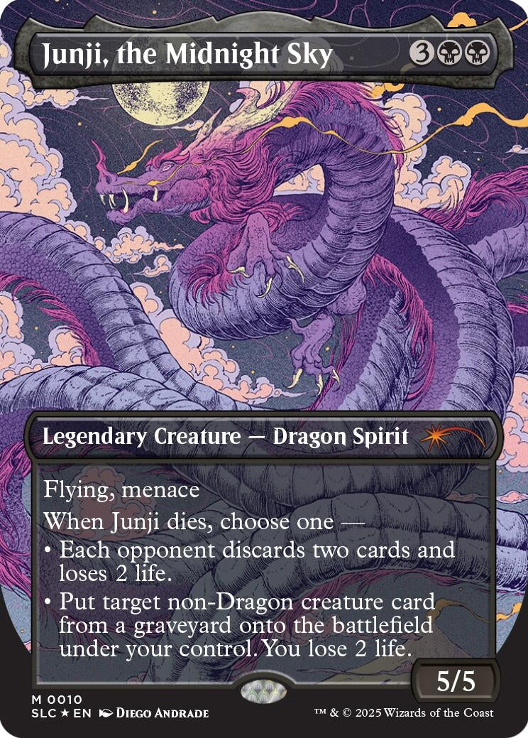 Image for Junji, the Midnight Sky (Halo Foil) (37) (Secret Lair Countdown Kit) - Magic: The Gathering