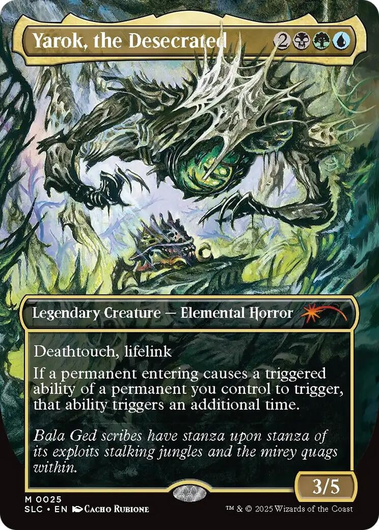 Image for Yarok, the Desecrated (25) (Secret Lair Countdown Kit) - Magic: The Gathering