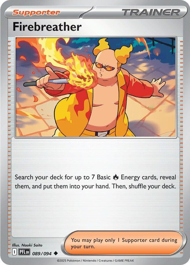 Firebreather (089/094) (ME02: Phantasmal Flames)