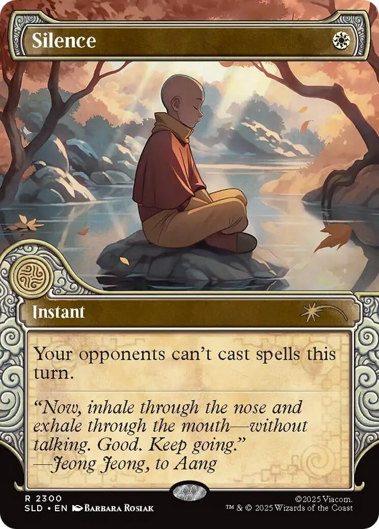 Image for Silence (2300) (2300) (Secret Lair Drop Series) - Magic: The Gathering