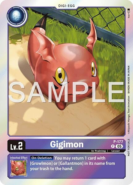 Image for Gigimon (Event Pack 8) (P-177 P) - Digimon Card Game