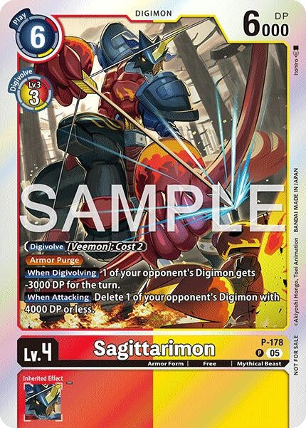 Image for Sagittarimon (Event Pack 8) (P-178 P) - Digimon Card Game