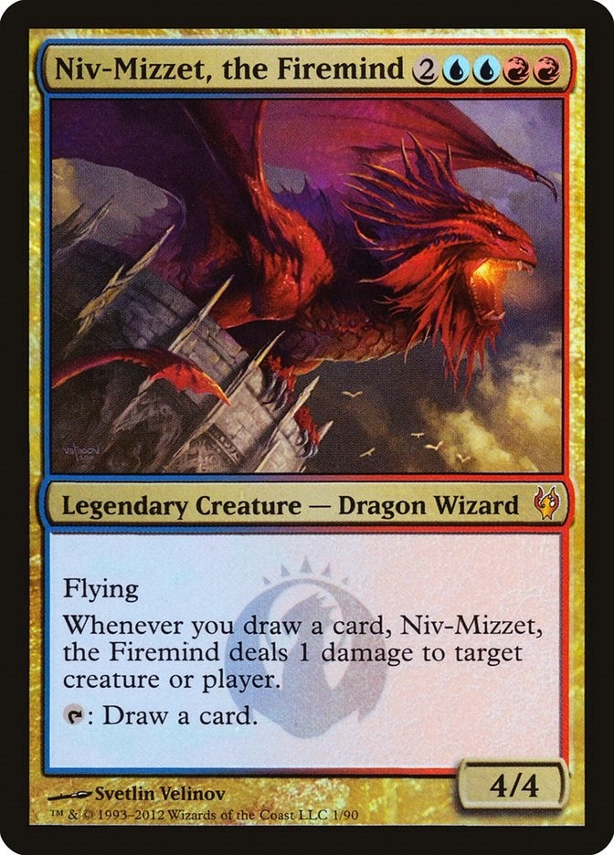 Image for Niv-Mizzet, the Firemind (1) (Duel Decks: Izzet vs. Golgari) - Magic: The Gathering