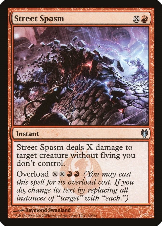 Image for Street Spasm (30) (Duel Decks: Izzet vs. Golgari) - Magic: The Gathering