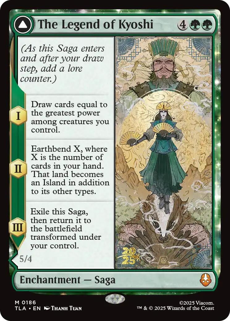 Image for The Legend of Kyoshi (186) (Prerelease Cards) - Magic: The Gathering