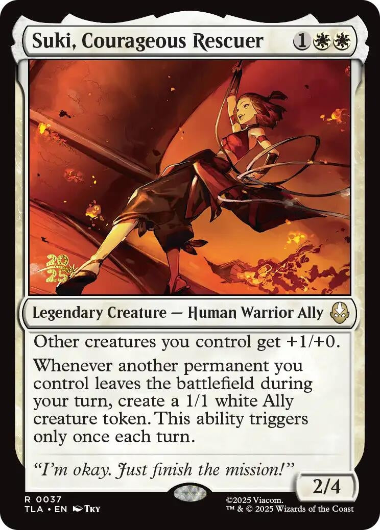 Image for Suki, Courageous Rescuer (37) (Prerelease Cards) - Magic: The Gathering