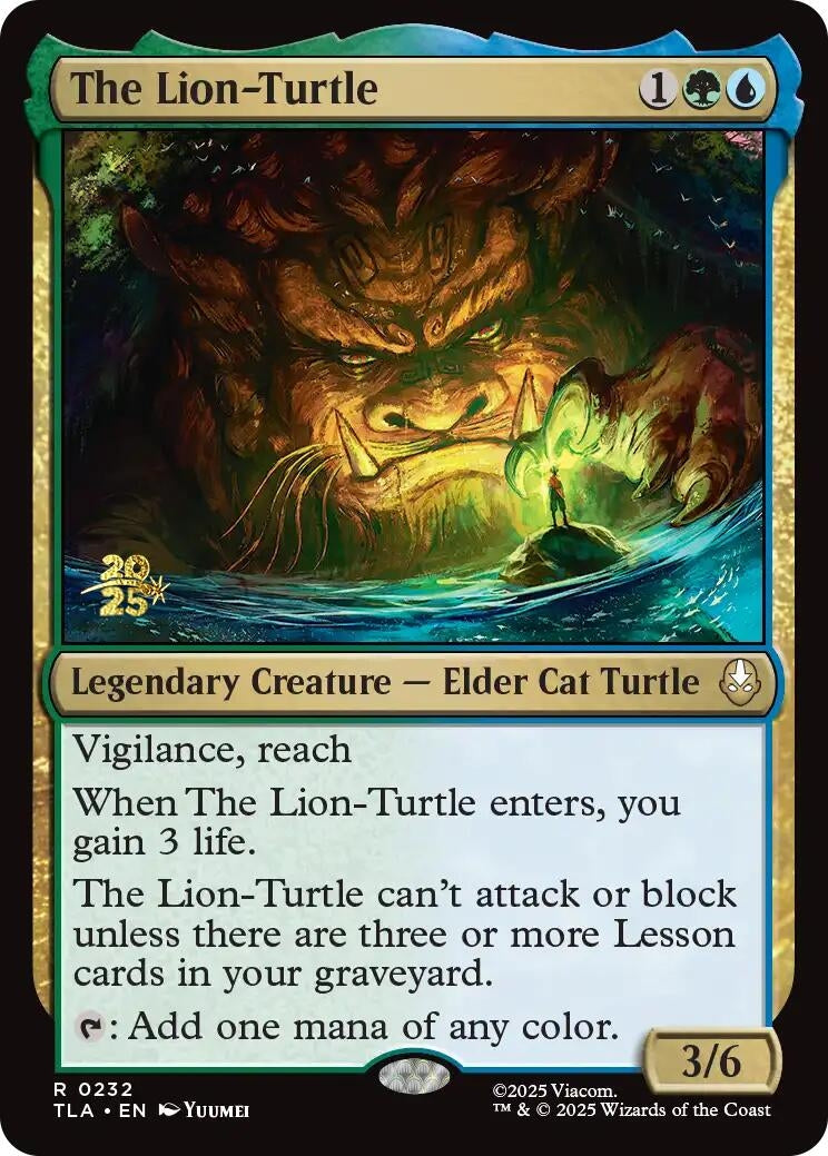 Image for The Lion-Turtle (232) (Prerelease Cards) - Magic: The Gathering