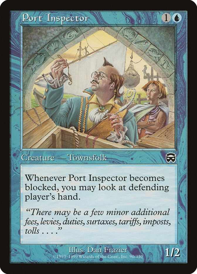 Image for Port Inspector (90) (Mercadian Masques) - Magic: The Gathering