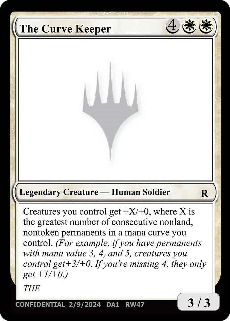 Image for The Curve Keeper (Un-Known Event Playtest Cards) - Magic: The Gathering