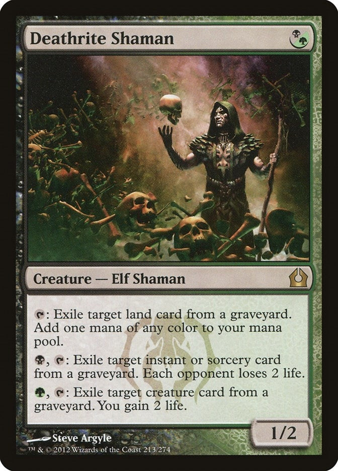 Image for Deathrite Shaman (213) (Return to Ravnica) - Magic: The Gathering