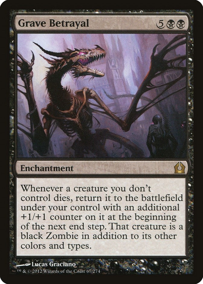 Image for Grave Betrayal (67) (Return to Ravnica) - Magic: The Gathering