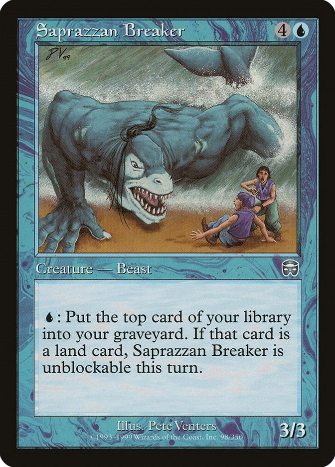 Image for Saprazzan Breaker (98) (Mercadian Masques) - Magic: The Gathering