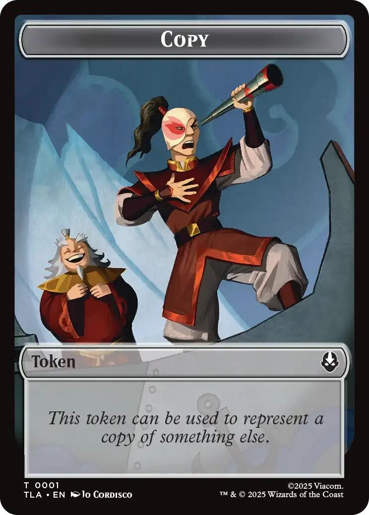 Image for Copy (0001) // Clue (0016) Double-Sided Token (1 // 16) (Avatar: The Last Airbender) - Magic: The Gathering