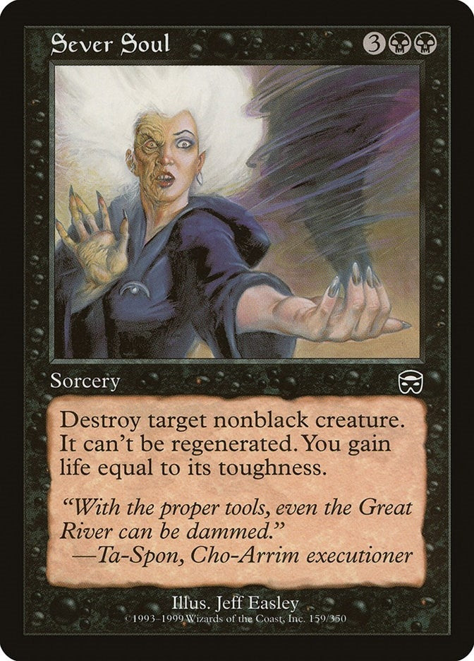 Image for Sever Soul (159) (Mercadian Masques) - Magic: The Gathering