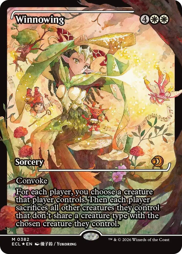 Image for Winnowing (Showcase) (382) (Lorwyn Eclipsed) - Magic: The Gathering