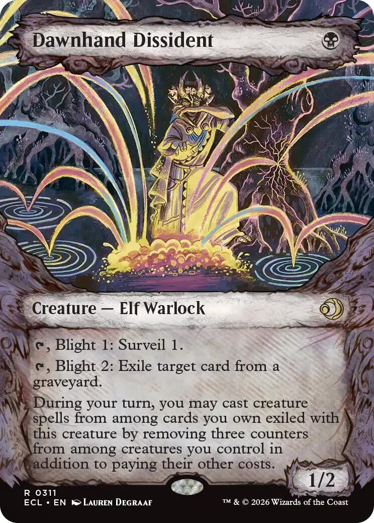 Image for Dawnhand Dissident (Showcase) (311) (Lorwyn Eclipsed) - Magic: The Gathering