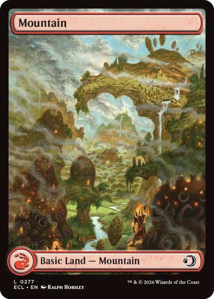 Image for Mountain (0277) (277) (Lorwyn Eclipsed) - Magic: The Gathering