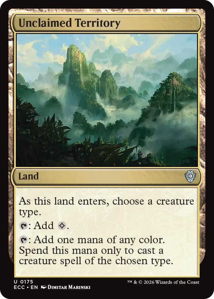 Image for Unclaimed Territory (175) (Lorwyn Eclipsed) - Magic: The Gathering