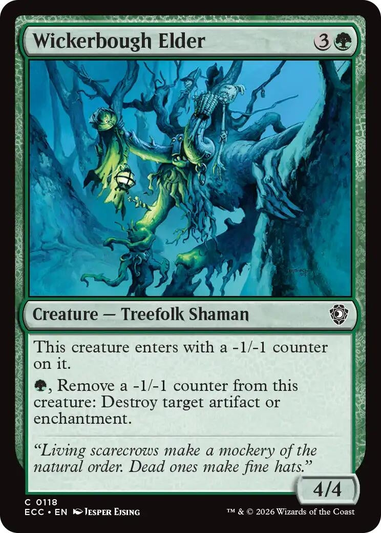 Image for Wickerbough Elder (118) (Lorwyn Eclipsed) - Magic: The Gathering