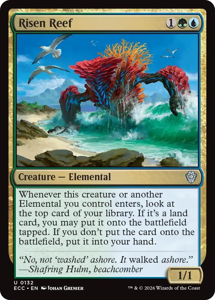 Image for Risen Reef (132) (Lorwyn Eclipsed) - Magic: The Gathering