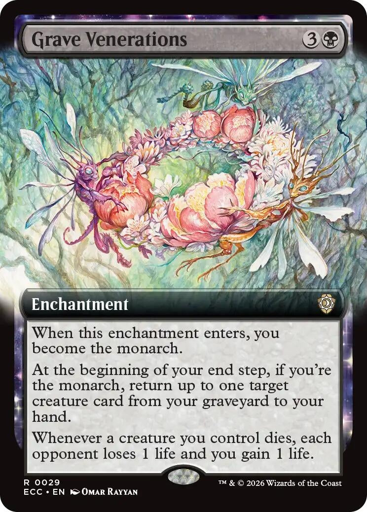 Image for Grave Venerations (Extended Art) (29) (Lorwyn Eclipsed) - Magic: The Gathering